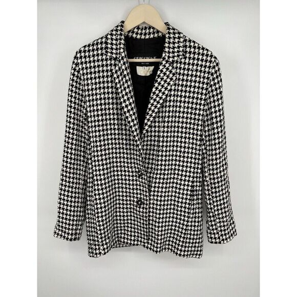 Vintage 80s Criscione X Cache Size S Jacket Blazer 100% Rayon with Rhinestones - Picture 1 of 6